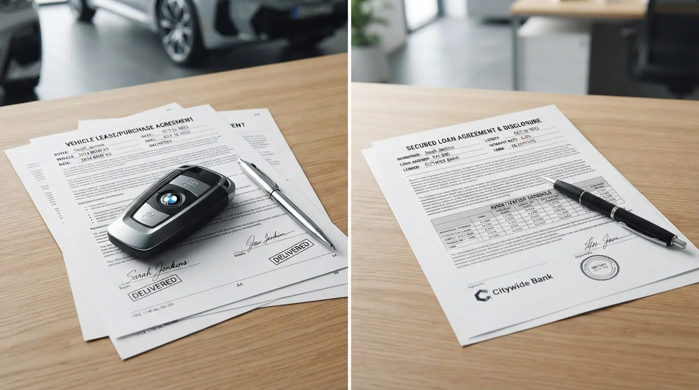 Leasing vs. Financing a Vehicle