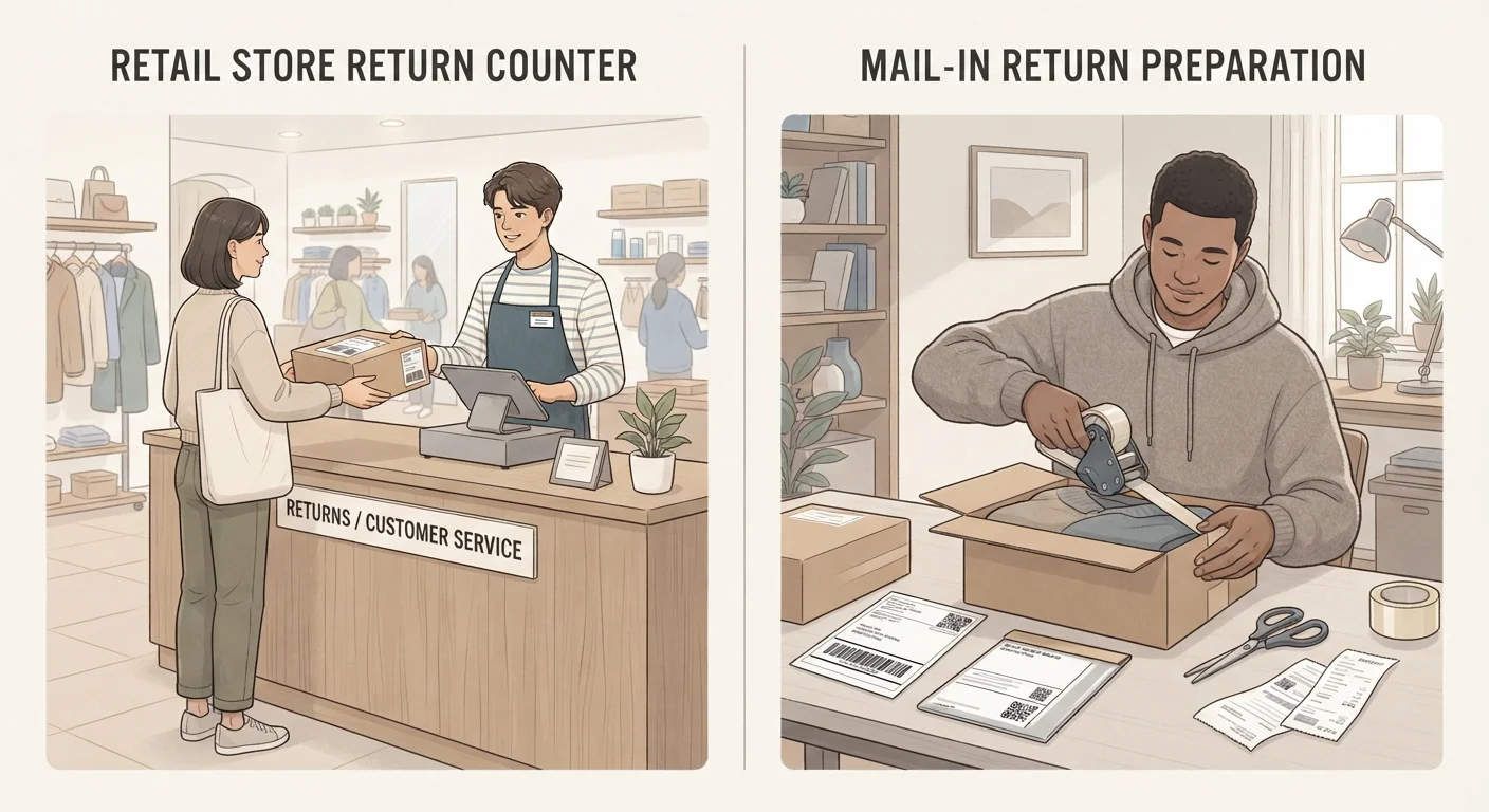 Online vs. In-Store Returns: How the Rules and Friction Differ