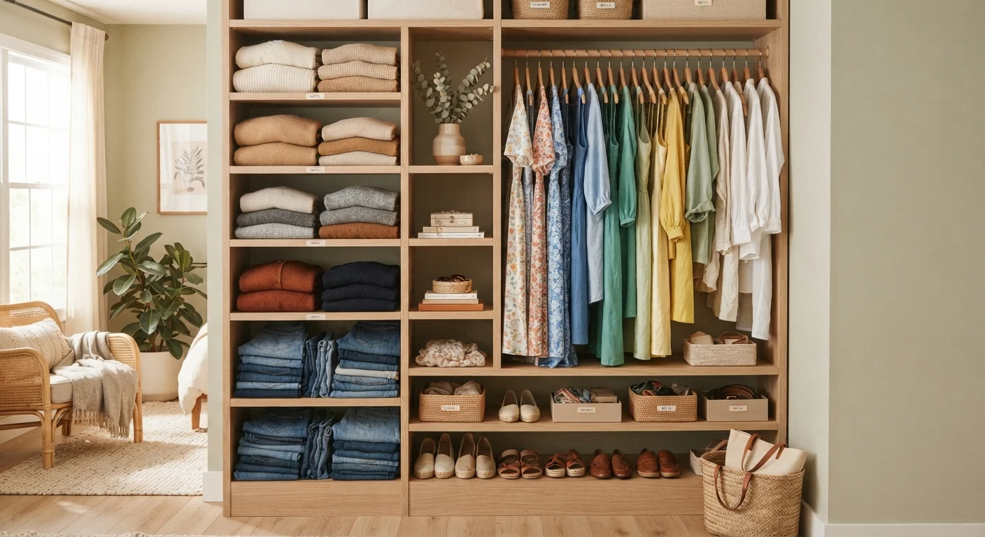 Seasonal Wardrobe Transitions: Shifting Your Closet Without Starting Over