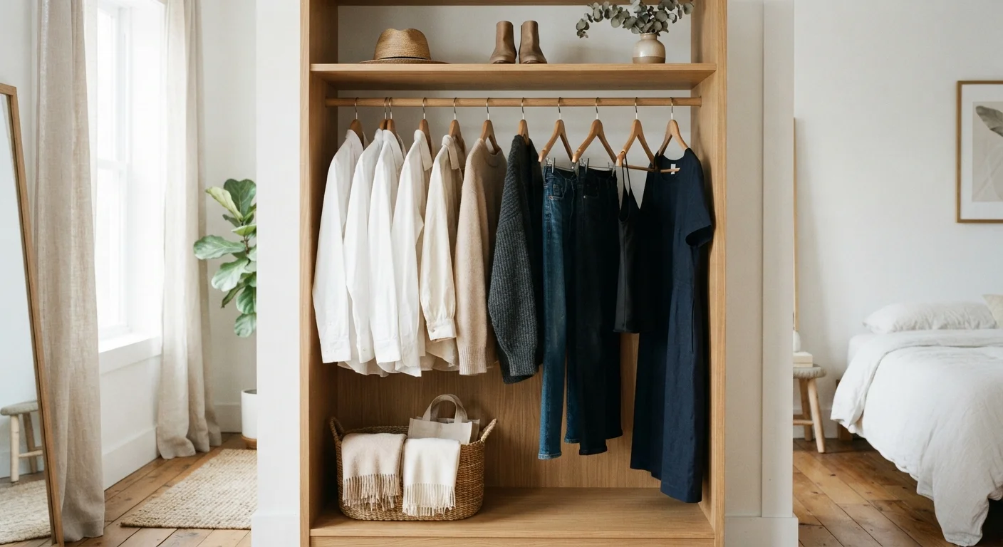 The Capsule Wardrobe Explained: Why Fewer Clothes Can Mean More Options