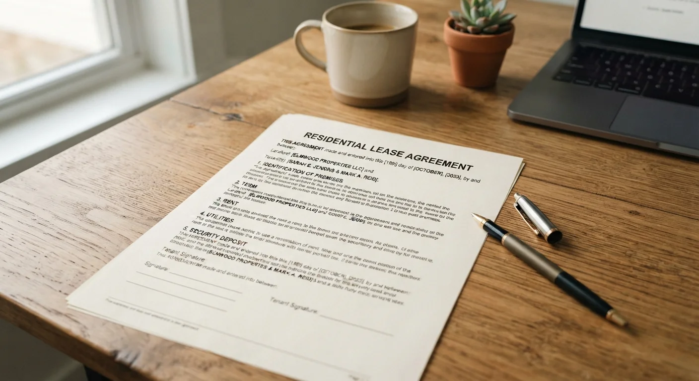 What a Lease Agreement Actually Says — and What It Means for You