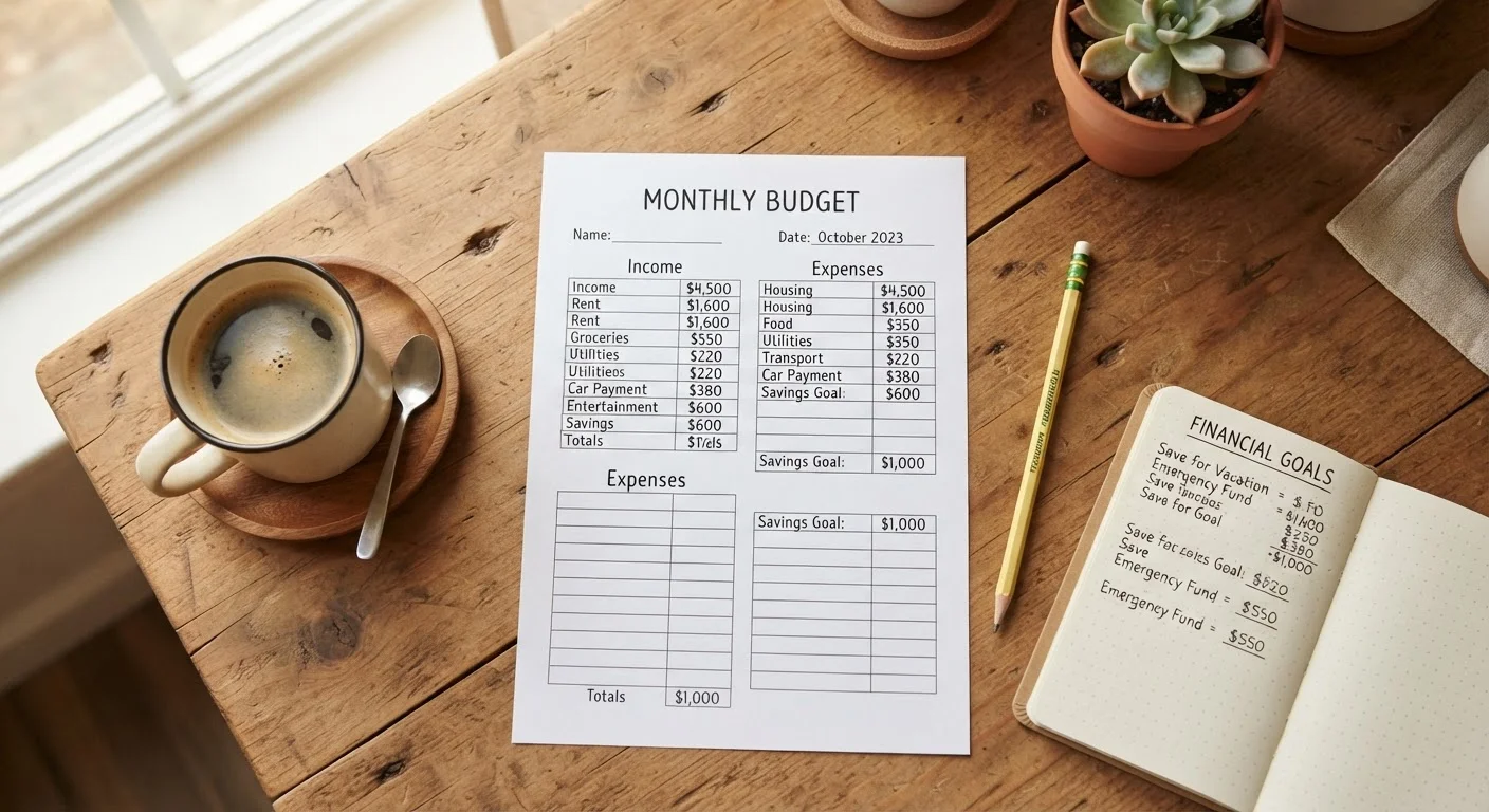 Your First Budget: A Plain-English Starting Point